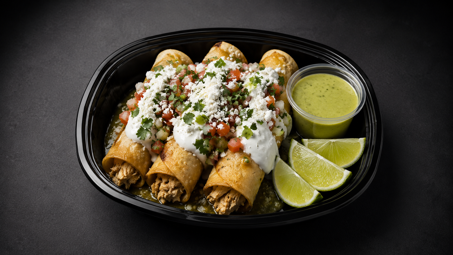 (3)Chicken Flautas